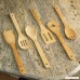 Home Basics BT01045 6 Piece Bamboo Kitchen Cutlery Tool Set - B01GXQGKMG